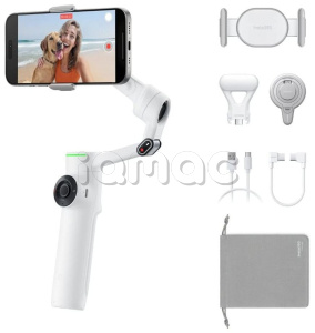 Купить 3-осевой стабилизатор для смартфонов Insta360 Flow 2 Pro (Creator Bundle) (Белый)