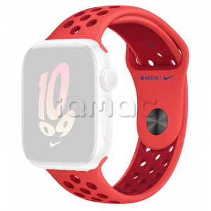 45мм Спортивный ремешок Nike цвета «Ярко-малиновый/спортивный красный» для Apple Watch
