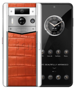 Телефон Vertu METAVERTU 2 Max, 512Gb, белый корпус, Alligator Leather (Orange/Оранжевый)