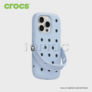 Купить Чехол Crocs для iPhone 15 Pro (Голубой)