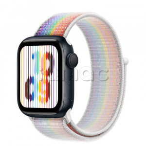Купить Apple Watch Series 8 // 41мм GPS // Корпус из алюминия цвета "темная ночь", спортивный браслет цвета Pride Edition