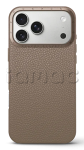 Чехол Golden Concept для iPhone 17 Pro, Full-Grain Leather, Sand