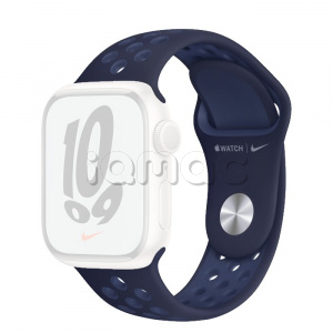 41мм Спортивный ремешок Nike цвета «Ночной ультрамарин/мистический ультрамарин» для Apple Watch