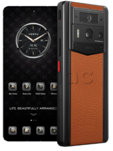 Телефон Vertu METAVERTU 2 Max, 1Tb, черный корпус, Calf Leather (Orange/Оранжевый)