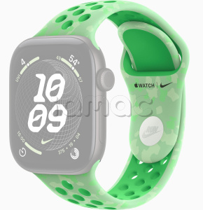 46мм Спортивный ремешок Nike цвета «Зеленая искра» для Apple Watch