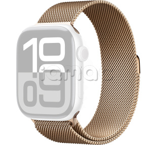 42мм Миланский сетчатый браслет золотого цвета для Apple Watch