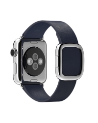 38/40мм Темно-синий ремешок с современной пряжкой для Apple Watch