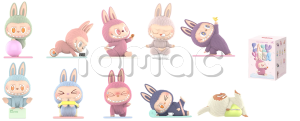 Секретный бокс с фигуркой LABUBU THE MONSTERS Lazy Yoga Series Figures, Blind Box (фигурка попадается случайно) (1 коробка)