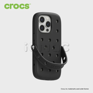 Купить Чехол Crocs для iPhone 16 Pro (Черный)
