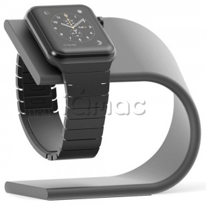 Nomad Stand - док-станция для зарядки Apple Watch - Серый космос