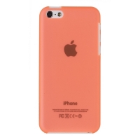 Накладка пластиковая XINBO для iPhone 5C толщина 0.5 мм оранжевая