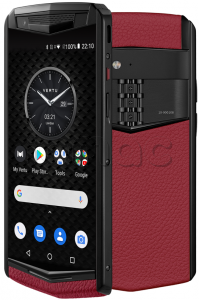 Vertu Aster P Gothic Titanium Raspberry Red