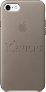 Кожаный чехол для iPhone 7/8, платиново-серый цвет, оригинальный Apple, оригинальный Apple