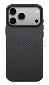 Чехол Pitaka Aramid UltraGuard Case для iPhone 17 Pro, 600D Black/Grey (Twill)