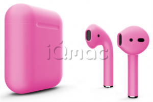 Купить AirPods - беспроводные наушники Apple (Розовый, матовый)