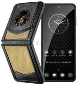 Телефон Vertu IRONFLIP Carbon Texture Series (Yellow/Желтый)