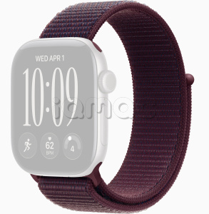 46мм Спортивный браслет бордового цвета для Apple Watch
