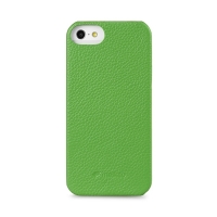 Накладка кожаная Melkco для iPhone 5C Leather Snap Cover Green LC