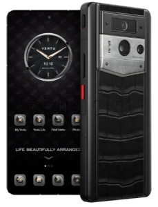 Телефон Vertu METAVERTU 2 Max, 1Tb, черный корпус (Silver), Alligator Leather (Black/Черный)