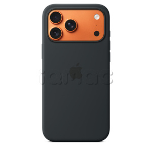 Силиконовый чехол MagSafe для iPhone 17 Pro Max (Black)