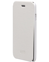 Чехол-книжка кожан. для iPhone 6+ iCover IP6/5.5-FC-WT cabrio white