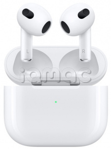 Купить AirPods (3‑го поколения) (2021) - беспроводные наушники Apple с зарядным кейсом