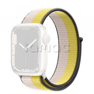 41мм Спортивный браслет цвета «Овсяное молоко/лимонная цедра» для Apple Watch