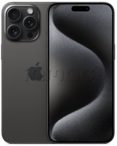 Купить iPhone 15 Pro 1Тб Black Titanium/Черный титан (Dual SIM)