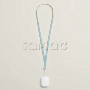 Шнурок Hermès через плечо для AirPods, цвет Blue/ Голубой