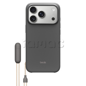 Чехол Beats для iPhone 17 Pro с откидной подставкой, MagSafe и управлением камерой (Granite Gray)