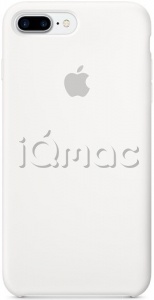 Силиконовый чехол для iPhone 7+ (Plus)/8+ (Plus), белый цвет, оригинальный Apple