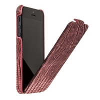 Чехол для iPhone 5s Borofone Lizard flip Leather Case Red