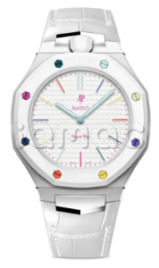 Аксессуары Golden Concept Royal Alligator для часов Swatch Royal Pop (White)