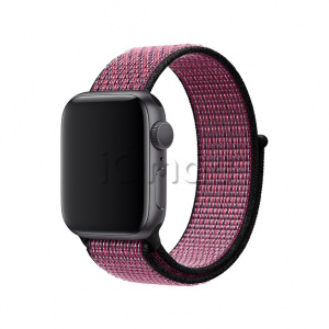 40мм Спортивный браслет Nike цвета «Розовый всплеск/пурпурная ягода» для Apple Watch