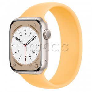 Купить Apple Watch Series 8 // 45мм GPS // Корпус из алюминия цвета "сияющая звезда", монобраслет цвета "солнечное сияние"