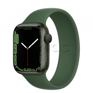Купить Apple Watch Series 7 // 41мм GPS // Корпус из алюминия зеленого цвета, монобраслет цвета «зелёный клевер»