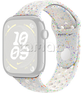 46мм Спортивный ремешок Nike цвета «Чистая платина» для Apple Watch