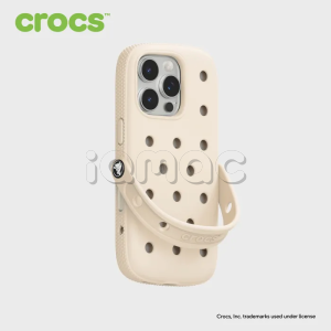 Купить Чехол Crocs для iPhone 16 Pro (Слоновая кость)