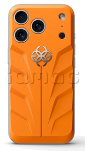 Чехол Golden Concept для iPhone 17 Pro, Magnetic Shield, Racing Sport Rubber, Sunset Orange