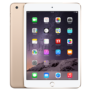 Купить APPLE iPad mini 3 16Gb Gold Wi-Fi + Cellular