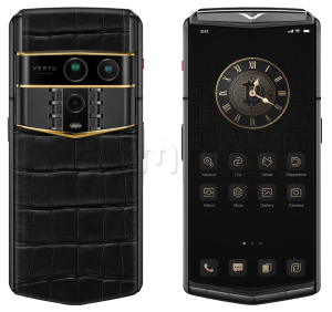 Телефон Vertu Agent Q, 27th Anniversary Limited Edition (Gold III/Черный с золотом)