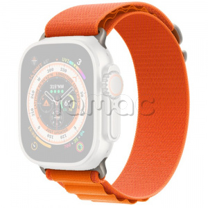 49мм Ремешок Alpine Loop оранжевого цвета для Apple Watch Ultra