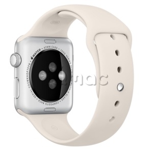 42/44мм Мраморно-белый спортивный ремешок для Apple Watch