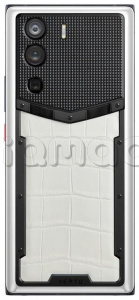 METAVERTU Alligator Leather Creamy White