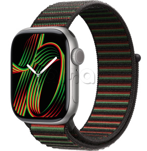 Купить Apple Watch Series 11 // 46мм GPS // Корпус из алюминия цвета "серый космос", спортивный браслет цвета Unity Rhythm