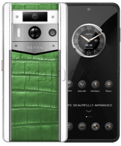 Телефон Vertu METAVERTU 2 Max, 512Gb, белый корпус, Alligator Leather (Green/Зеленый)
