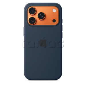 Силиконовый чехол MagSafe для iPhone 17 Pro (Midnight)