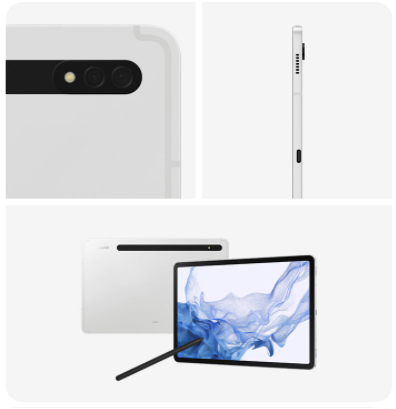 Планшет Samsung Galaxy Tab S8, WiFi, 256Gb, Серебро - iQmac.ru