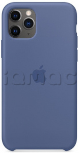 Силиконовый чехол для iPhone 11 Pro, цвет «синий лён», оригинальный Apple