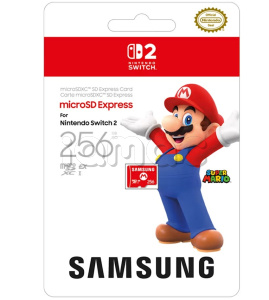 Карта памяти Samsung microSD Express Card для Nintendo Switch 2, 256 Гб